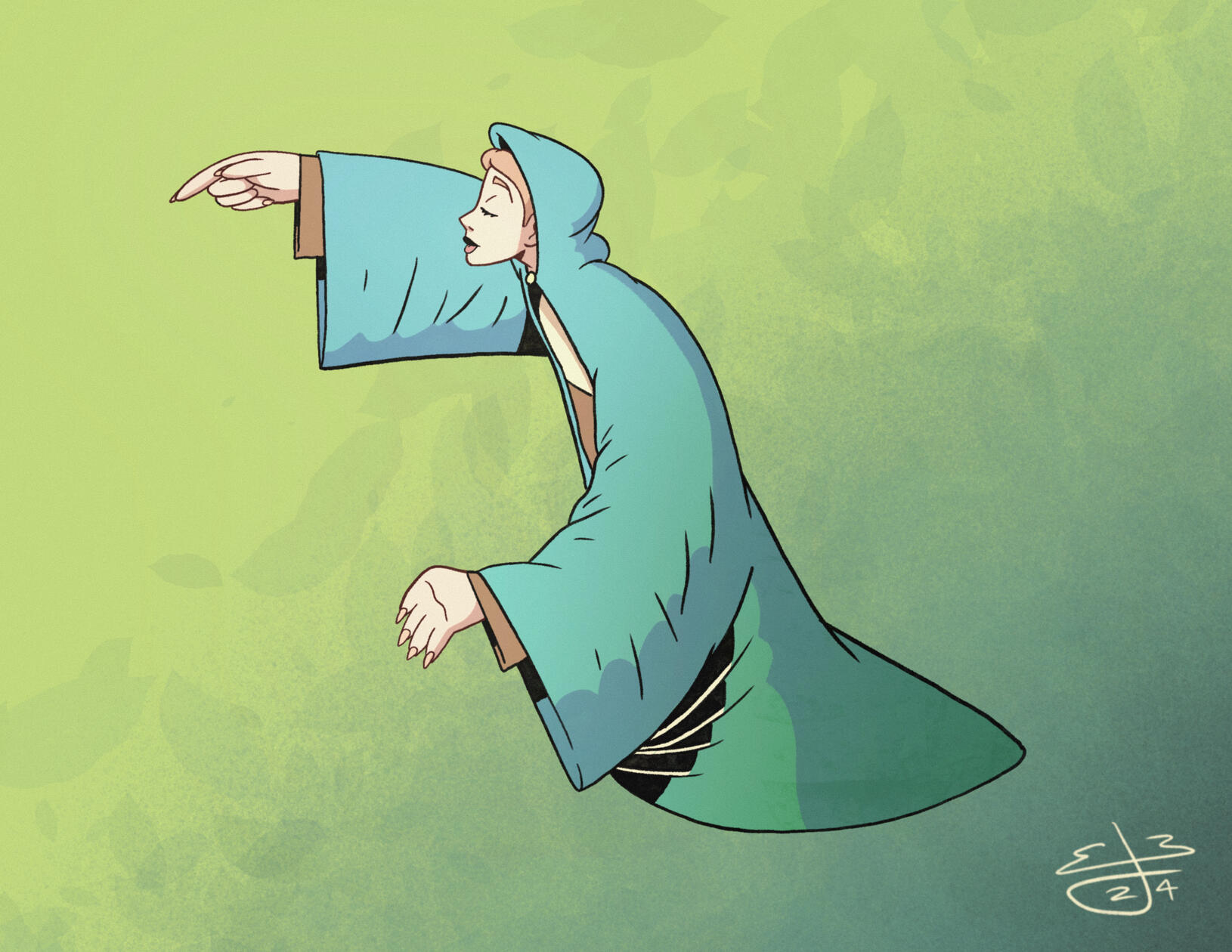 Our St. Brigid stuns in this themed drawing for the 2024 celebration.